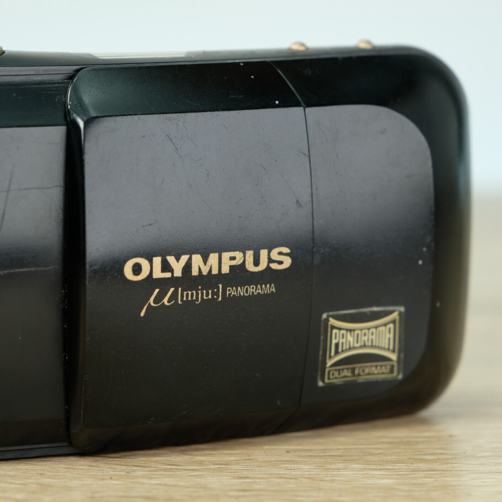 人気機種OLYMPUS μ[mju:] PANORAMA 35mm F3.5㉗ フィルムカメラ
