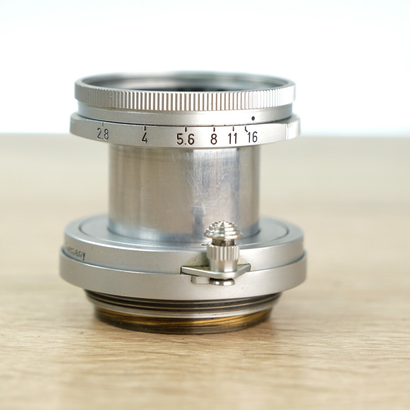Leica Leitz Wetzlar Elmar 50mm 5cm f/2.8 LTM/L39 Screw Mount Lens